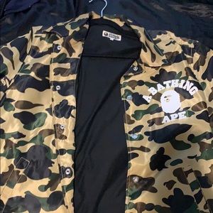Bape Coach Jacket